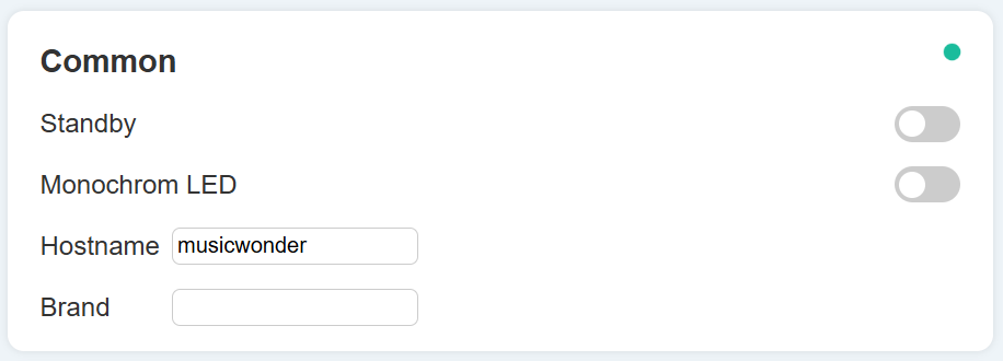 Developer: Bereich Common